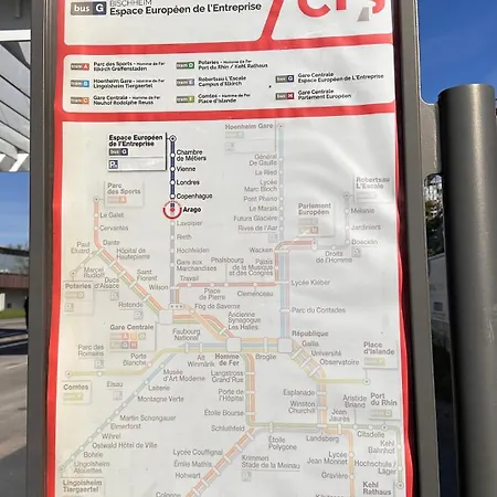 Grand Neuf Lumineux, Parking Gratuit, 10 Min Centre Apartment Straßburg